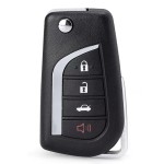 2018-2022 Toyota Camry / 4-Button Flip Key / PN: 89070-06790 / HYQ12BFB (H Chip) (AFTERMARKET)